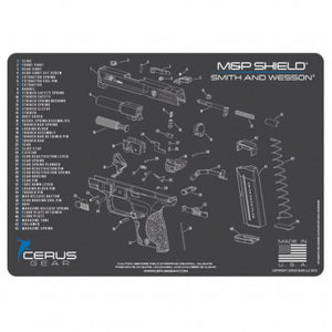 M&P Shield Cleaning Mat - 11" x 17"