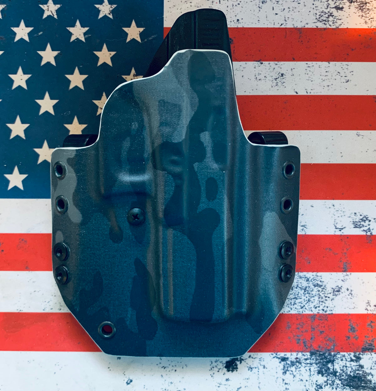 Custom TRIPLE THREAT Holster - Glock 17/22