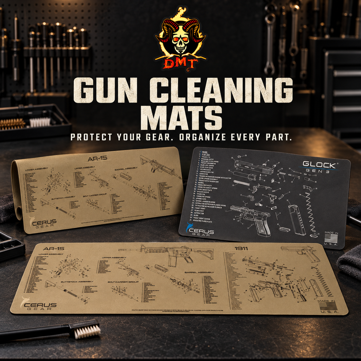 Gun Cleaning Mats