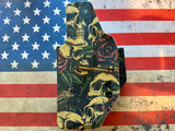 SIG P320 Right Handed IWB with Modwing in Skulls and Roses