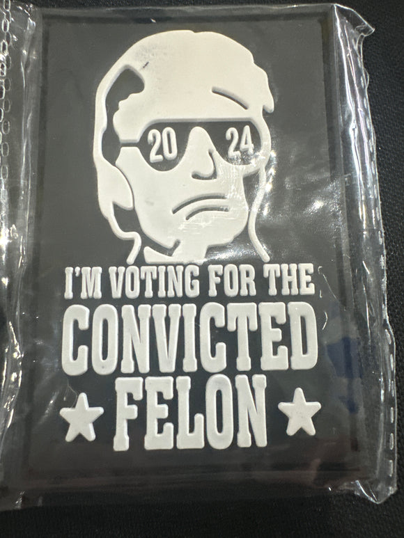 Felon Patch Tactical Patch - US FLAG Fire