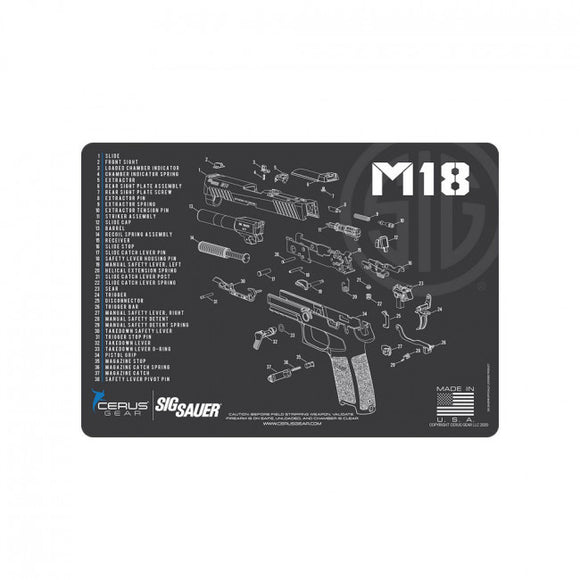 Sig M18 Cleaning Mat - 12