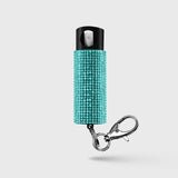 Bling It On Pepper Spray with stylish rhinestone design