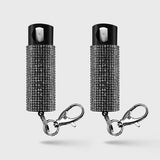 Bling It On Pepper Spray with stylish rhinestone design