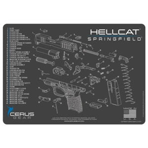 Hellcat Cleaning Mat - 11" x 17" (CER