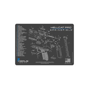 Hellcat pro Cleaning Mat - 11" x 17" (CER