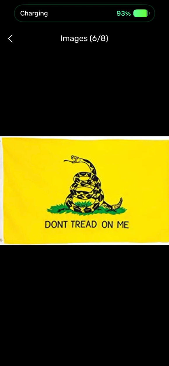 Don’t tread on me flag