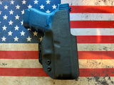 Glock 30S IWB LEFT handed with a modwing  in Tactical Black