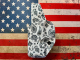 Hellcat Pro Right Handed IWB in white paisley