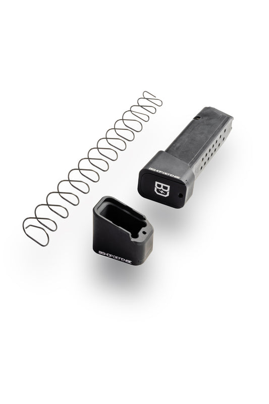 Glock 19 9mm 10 round California compliant Magazine w base plate extension
