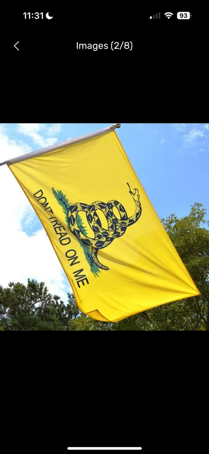 Don’t tread on me flag