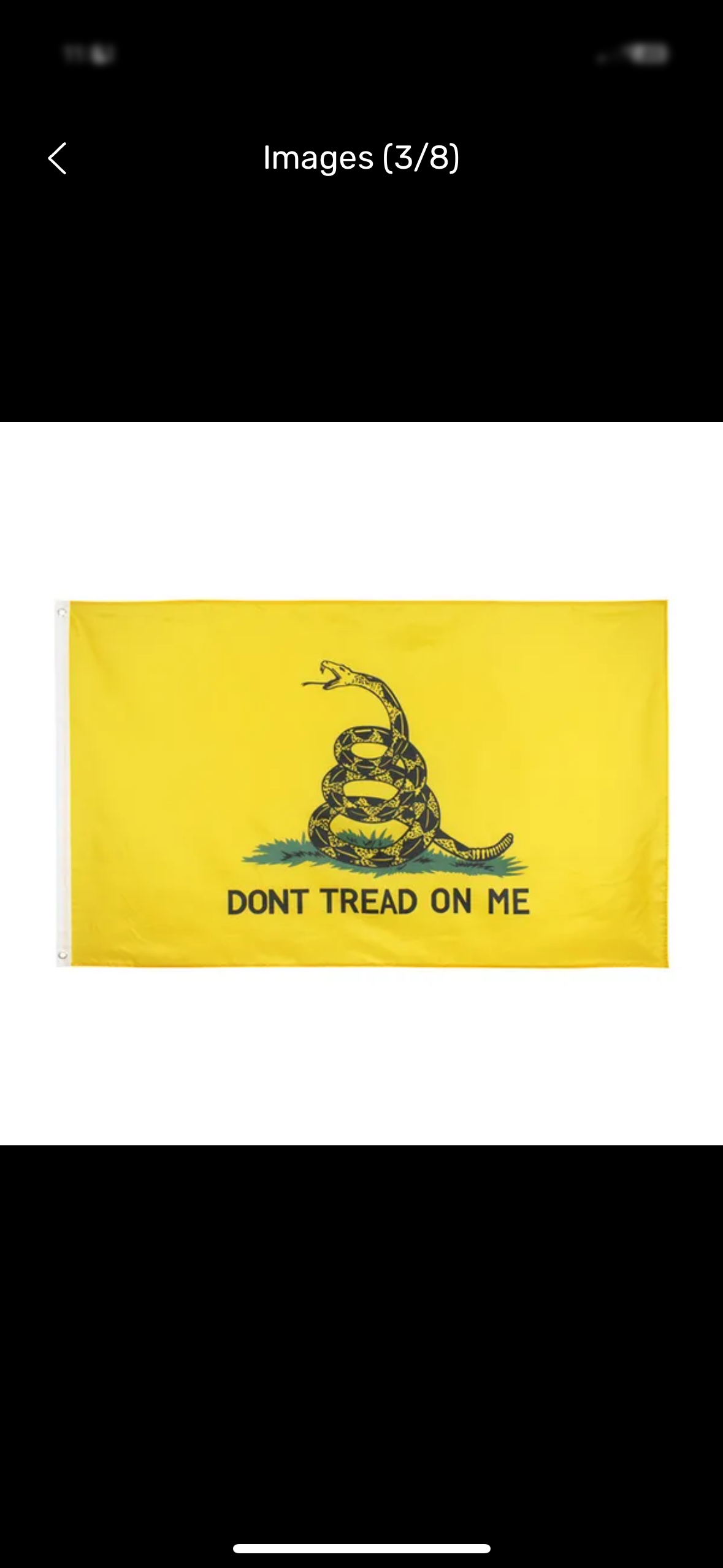 Don’t tread on me flag