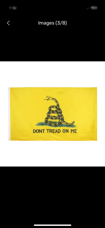 Don’t tread on me flag