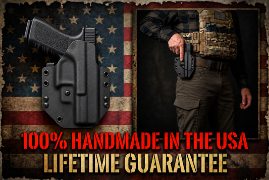 Custom TRIPLE THREAT Holster - 1911 Commander