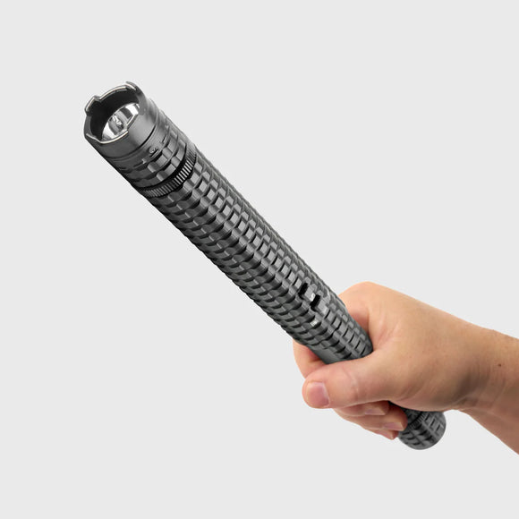 Stun Gun Baton with Flashlight – 300 Lumen 5-Function Light | Knightro