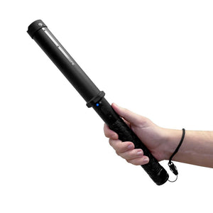 Stun Gun Sidekick with Flashlight | 280 Lumen w/ Anti Grab Prongs