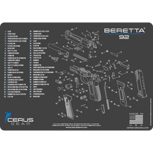 Beretta Cleaning Mat - 12" x 17" (Cerus)