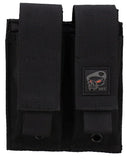 double mag pouch black