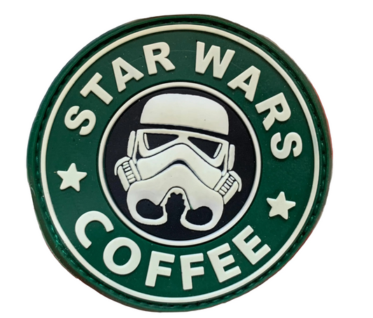 Tactical Patch - Star Wars And Coffee (PVC)