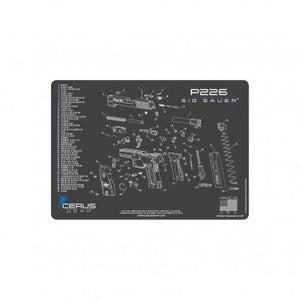 Sig p226 Cleaning Mat - 11" x 17"