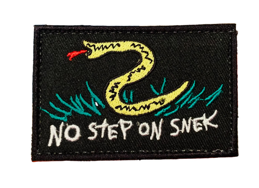 Tactical Patch - No Step on Snek