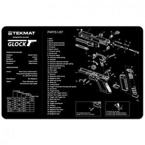 Glock Cleaning Mat - 11" x 17" (TEKMAT)