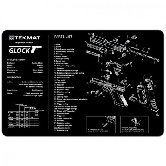 Glock Cleaning Mat - 11